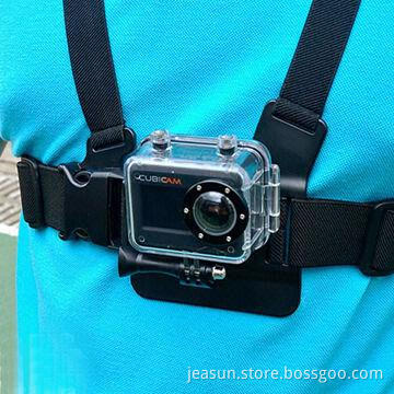 20m underwater action camera with waterproof housing